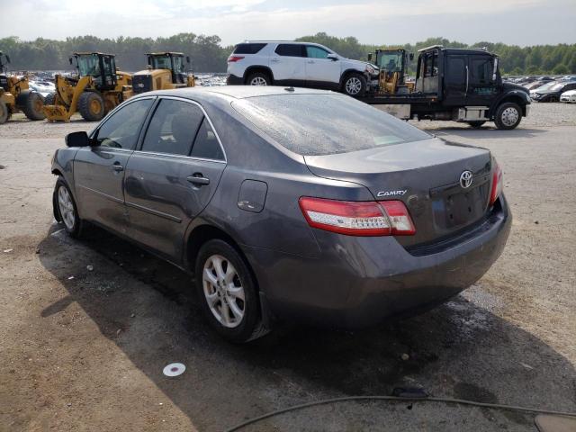 4T4BF3EK7BR100967 - 2011 TOYOTA CAMRY BASE GRAY photo 2