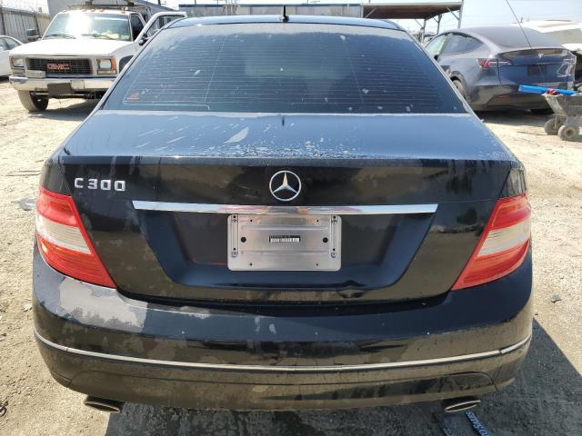 WDDGF54X28F122195 - 2008 MERCEDES-BENZ C 300 BLACK photo 6