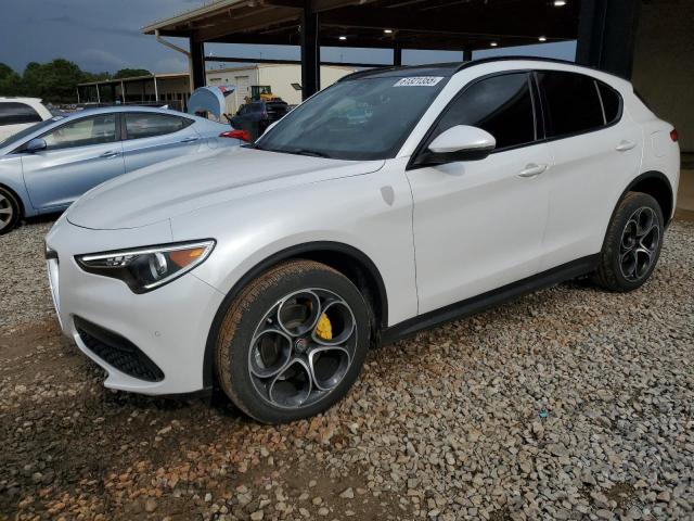 ZASPAKBN9K7C42755 - 2019 ALFA ROMEO STELVIO TI WHITE photo 1