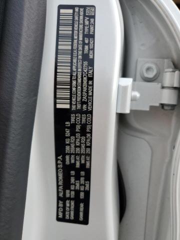 ZASPAKBN9K7C42755 - 2019 ALFA ROMEO STELVIO TI WHITE photo 13