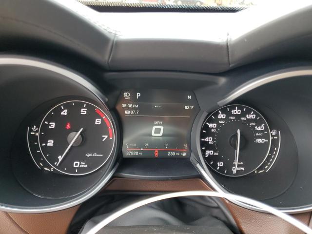 ZASPAKBN9K7C42755 - 2019 ALFA ROMEO STELVIO TI WHITE photo 9