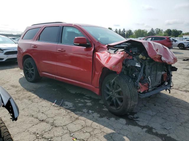 1C4RDJDG4HC839359 - 2017 DODGE DURANGO GT RED photo 4