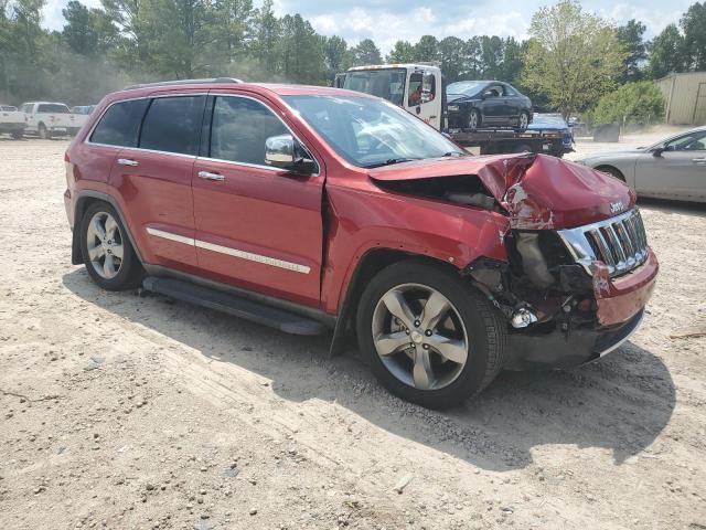 1J4RR6GT1BC604961 - 2011 JEEP GRAND CHER OVERLAND RED photo 4