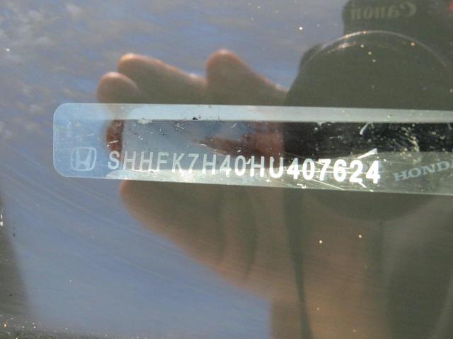 SHHFK7H40HU407624 - 2017 HONDA CIVIC SPORT 白色 照片 10