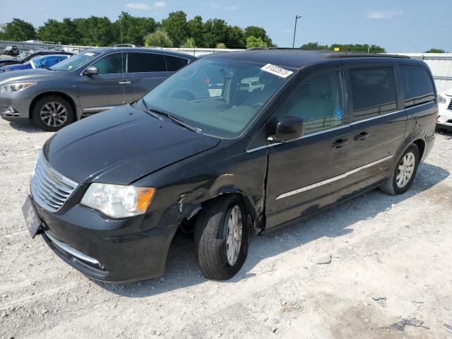 2C4RC1BG6ER439358 - 2014 CHRYSLER TOWN & COU TOURING BLACK photo 1