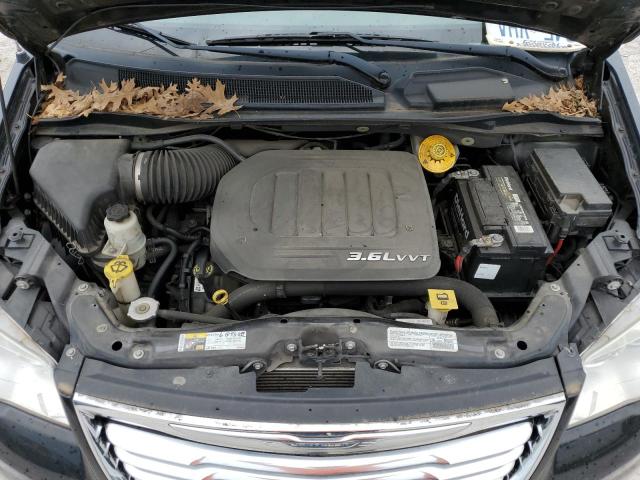 2C4RC1BG6ER439358 - 2014 CHRYSLER TOWN & COU TOURING BLACK photo 12