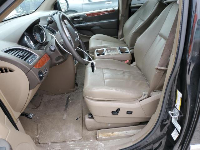 2C4RC1BG6ER439358 - 2014 CHRYSLER TOWN & COU TOURING BLACK photo 7