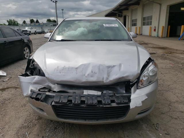 2G1WB5EK5A1106874 - 2010 CHEVROLET IMPALA LT SILVER photo 5