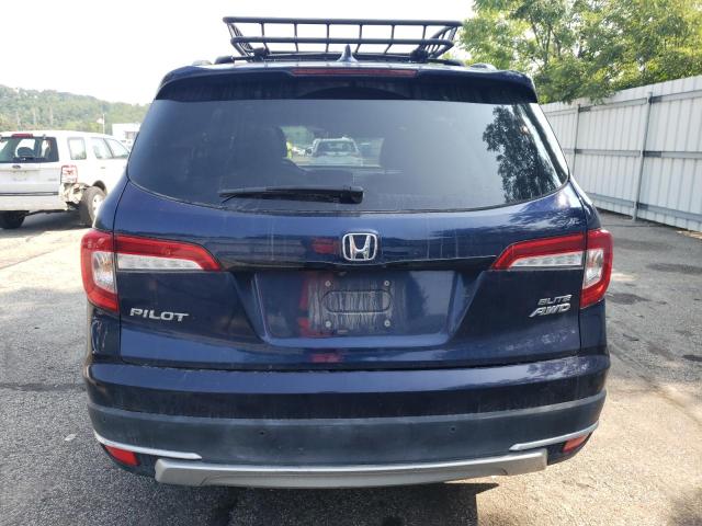 5FNYF6H0XKB000066 - 2019 HONDA PILOT ELITE BLACK photo 6