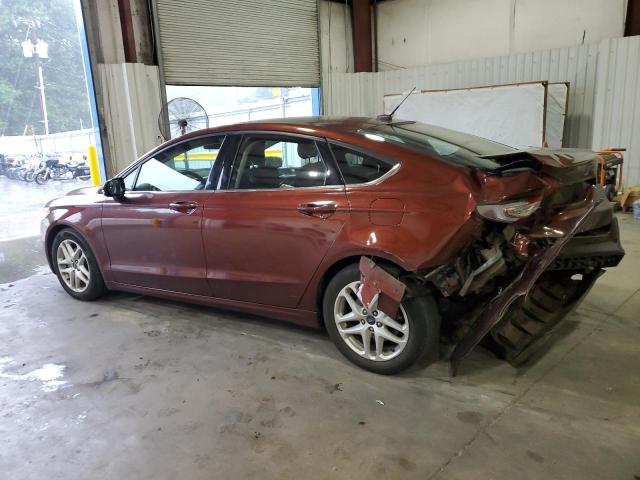 3FA6P0H70FR104543 - 2015 FORD FUSION SE RED photo 2