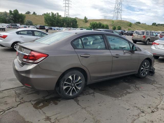 2HGFB2F94DH506245 - 2013 HONDA CIVIC EXL ყავისფერი ფოტო 3