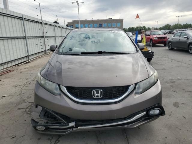 2HGFB2F94DH506245 - 2013 HONDA CIVIC EXL ყავისფერი ფოტო 5