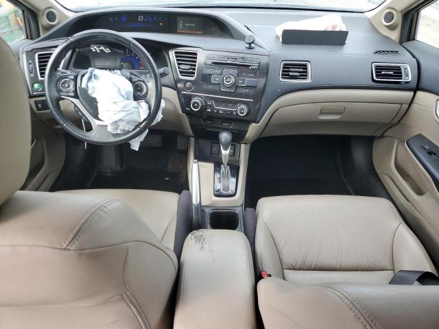 2HGFB2F94DH506245 - 2013 HONDA CIVIC EXL ყავისფერი ფოტო 8