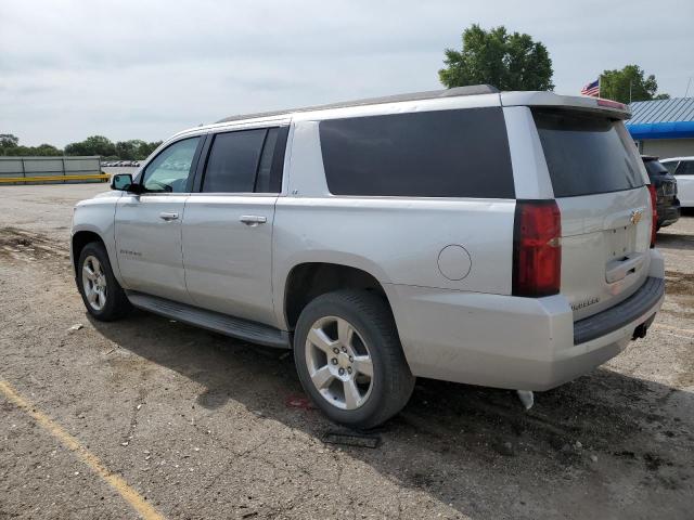 1GNSCJKC2FR559252 - 2015 CHEVROLET SUBURAN c C1500 LT SILVER photo 2