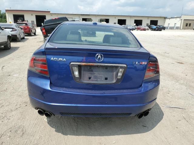 19UUA76587A021372 - 2007 ACURA TL TYPE S BLUE photo 6