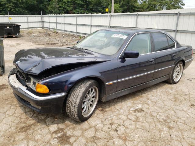 WBAGF8326WDL57058 - 1998 BMW 740 I AUTOMATIC BLUE photo 1