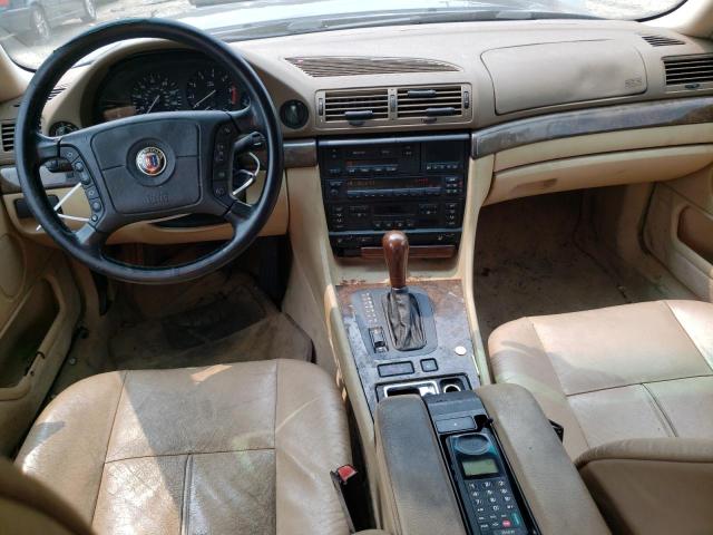 WBAGF8326WDL57058 - 1998 BMW 740 I AUTOMATIC BLUE photo 8