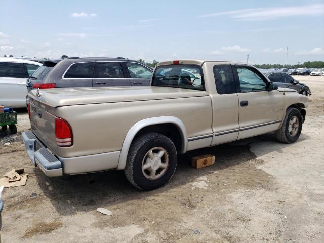 1B7GL42X72S669672 - 2002 DODGE DAKOTA SLT TAN photo 3