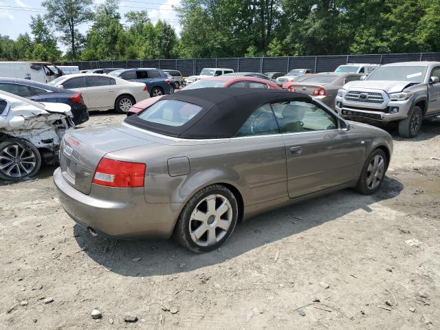 WAUAC48H04K024187 - 2004 AUDI A4 1.8 CABRIOLET TAN photo 3