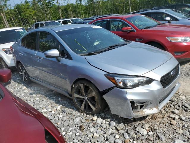 4S3GKAK63J3603797 - 2018 SUBARU IMPREZA SPORT GRAY photo 4