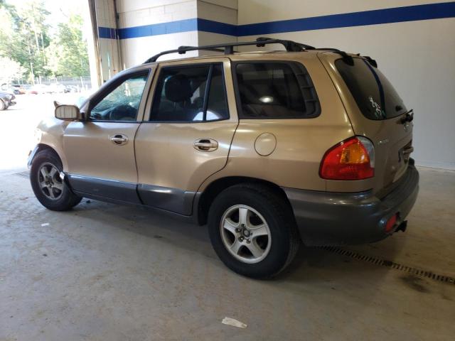 KM8SC13D73U494760 - 2003 HYUNDAI SANTA FE GLS GOLD photo 2