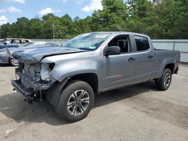 1GCGTDEN2M1132825 - 2021 CHEVROLET COLORADO Z71 GRAY photo 1