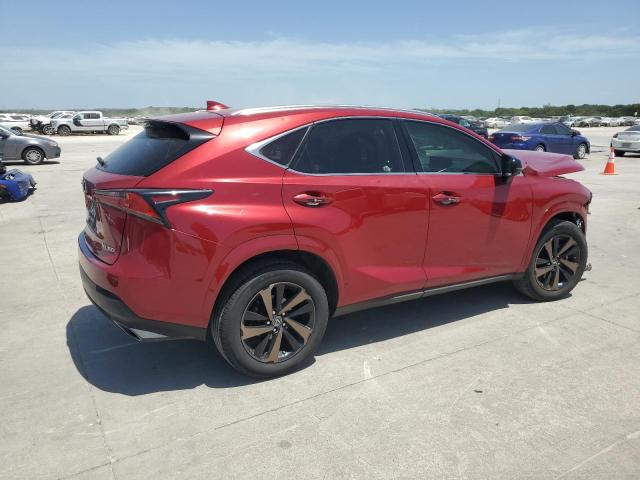 JTJGARBZ2L2170376 - 2020 LEXUS NX 300 RED photo 3