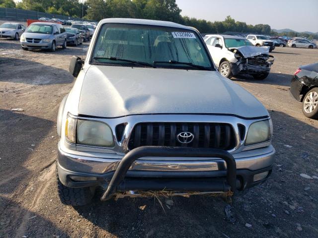 5TEWN72N04Z344298 - 2004 TOYOTA TACOMA XTRACAB SILVER photo 5