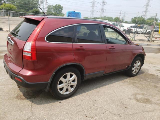 JHLRE48717C048801 - 2007 HONDA CR-V EXL RED photo 3