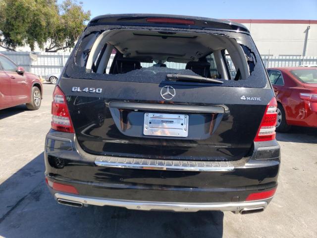 4JGBF7BE1BA642602 - 2011 MERCEDES-BENZ GL 450 4MATIC BLACK photo 6