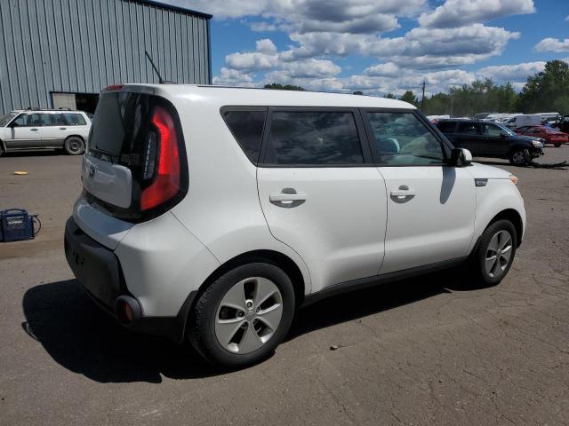 KNDJN2A28F7156188 - 2015 KIA SOUL WHITE photo 3