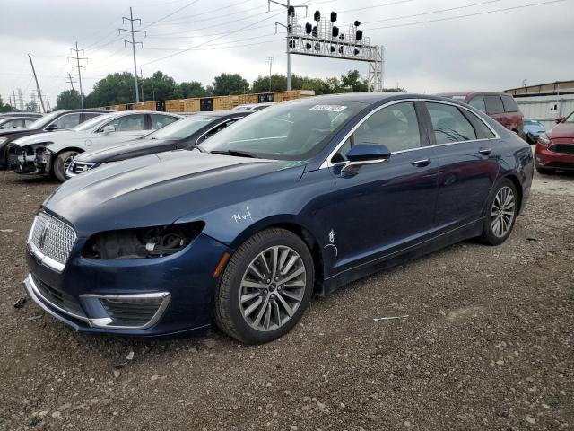 3LN6L5C97HR657586 - 2017 LINCOLN MKZ SELECT BLUE photo 1