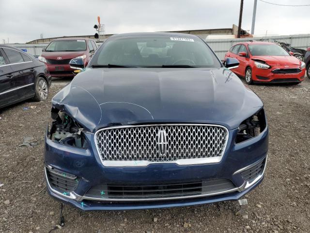 3LN6L5C97HR657586 - 2017 LINCOLN MKZ SELECT BLUE photo 5