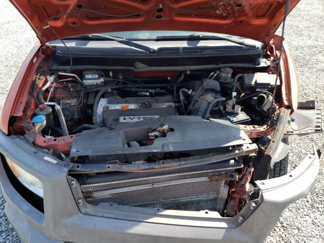 5J6YH17625L008709 - 2005 HONDA ELEMENT EX ORANGE photo 11