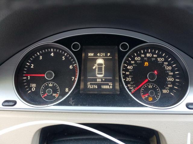 WVWBN7AN6GE516728 - 2016 VOLKSWAGEN CC BASE WHITE photo 9