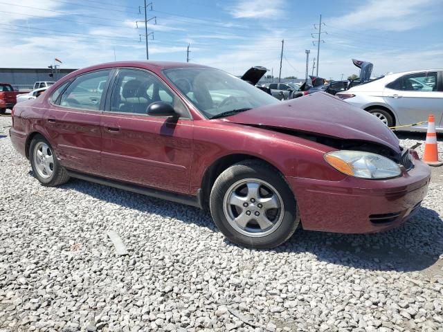 1FAFP53U55A116836 - 2005 FORD TAURUS SE MAROON photo 4