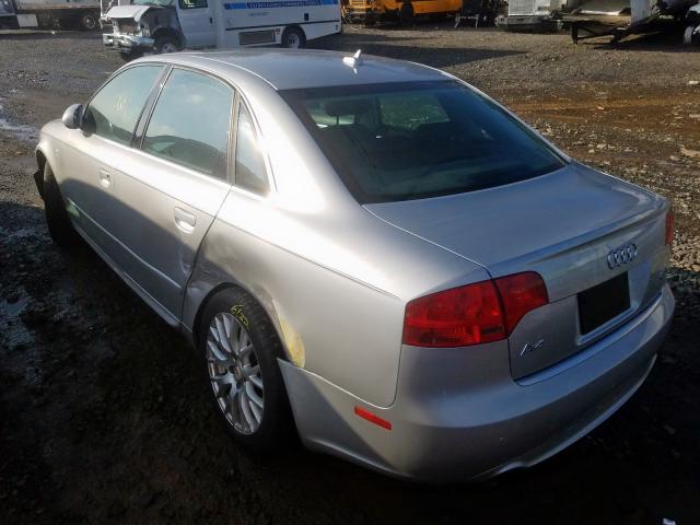 WAUDF78E98A137207 - 2008 AUDI A4 2.0T QUATTRO  photo 3