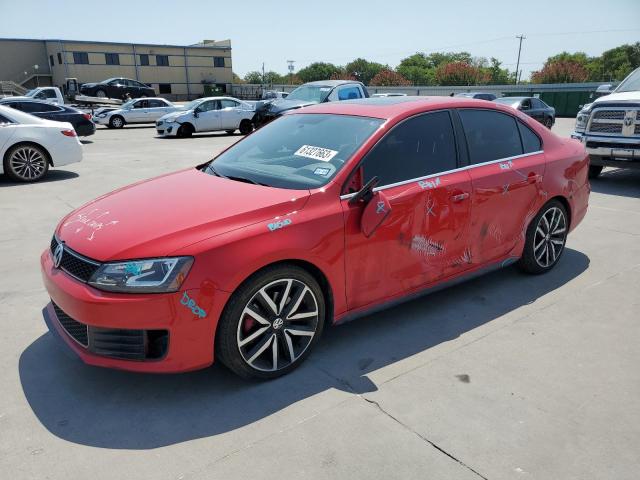 3VW4S7AJ3EM212582 - 2014 VOLKSWAGEN JETTA GLI RED photo 1