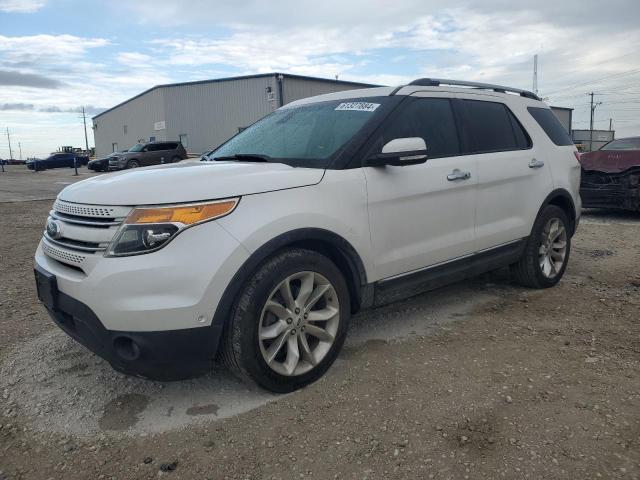 1FM5K7F95FGB24548 - 2015 FORD EXPLORER LIMITED WHITE photo 1