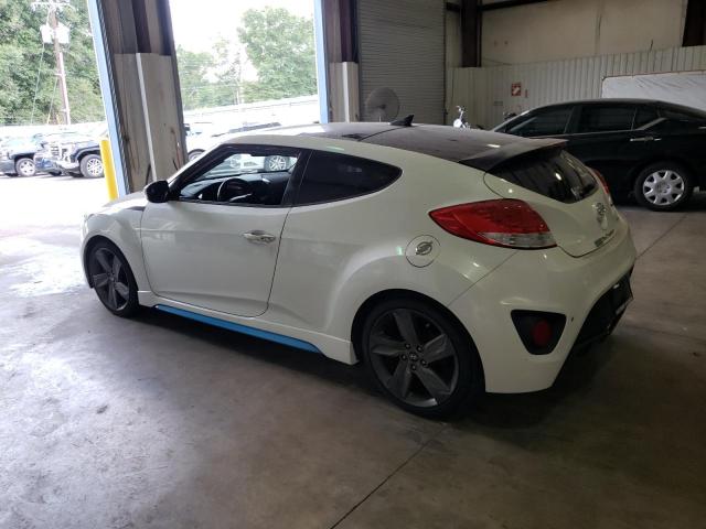 KMHTC6AE3FU240836 - 2015 HYUNDAI VELOSTER TURBO TWO TONE photo 2