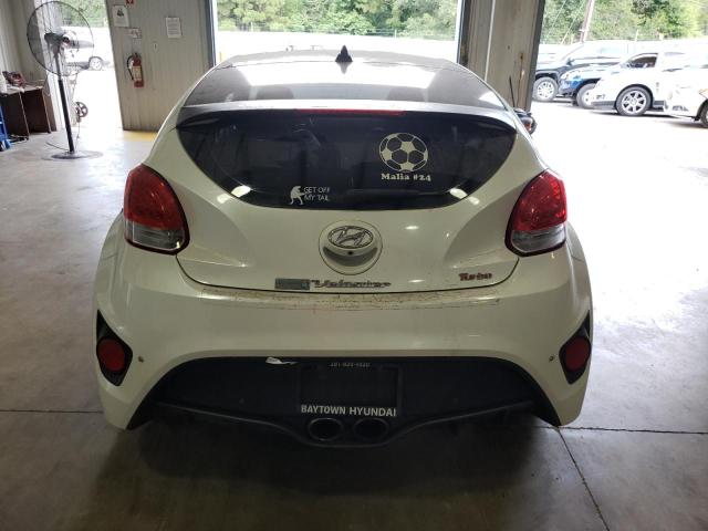 KMHTC6AE3FU240836 - 2015 HYUNDAI VELOSTER TURBO TWO TONE photo 6