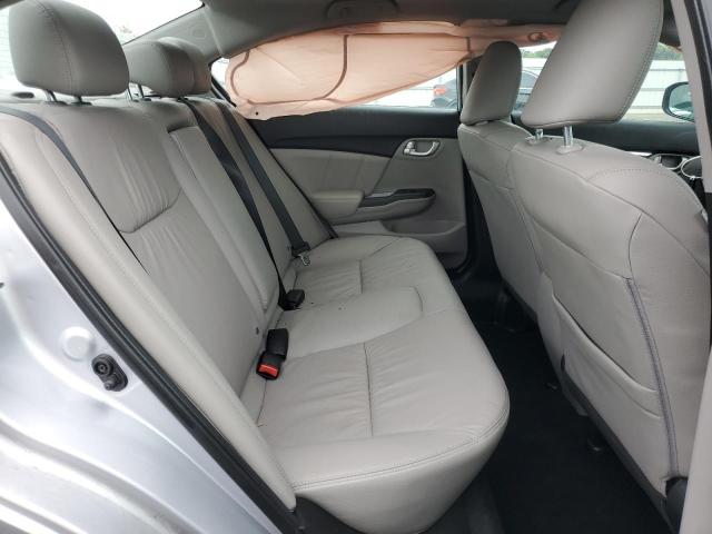 19XFB2F96FE083553 - 2015 HONDA CIVIC EXL SILVER photo 10