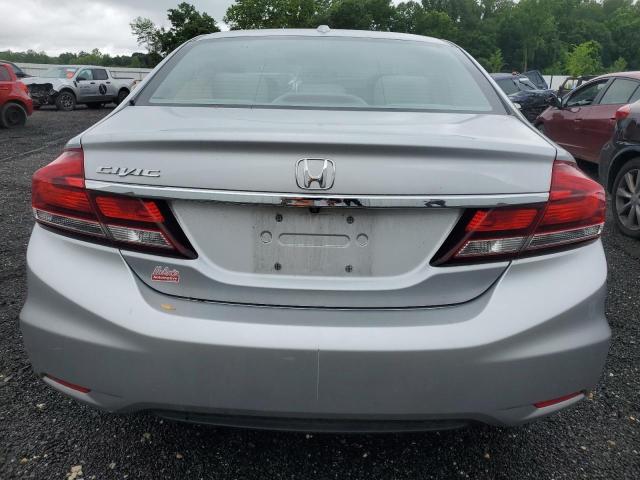 19XFB2F96FE083553 - 2015 HONDA CIVIC EXL SILVER photo 6