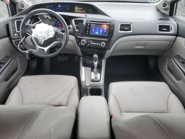 19XFB2F96FE083553 - 2015 HONDA CIVIC EXL SILVER photo 8