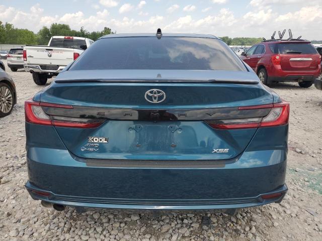 4T1DBADK1SU014056 - 2025 TOYOTA CAMRY XSE 蓝色 照片 6