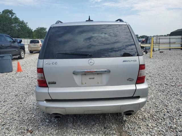 4JGAB74EX2A290964 - 2002 MERCEDES-BENZ ML 55 SILVER photo 6