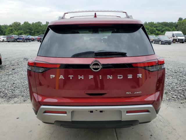 5N1DR3CC8PC228167 - 2023 NISSAN PATHFINDER SL RED photo 6