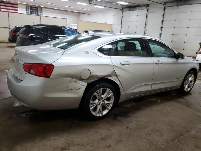 2G1125S36E9200177 - 2014 CHEVROLET IMPALA LT SILVER photo 3