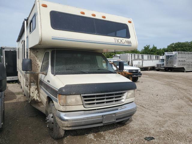 1FDKE30G9SHA89043 - 1995 FORD MOTORHOME E350 CUTAWAY VAN WHITE photo 1