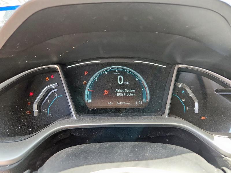 19XFC1F74HE021092 - 2017 HONDA CIVIC EXL GRAY photo 9